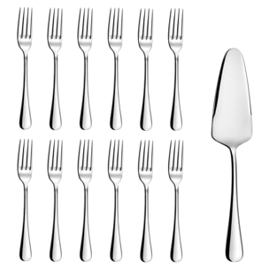 Clipper - Set di 13 pezzi per antipasti, formaggio e dessert