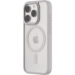 Coque bumper QDOS Iphone 15 Pro MagSafe Hybrid SNAP Blanc