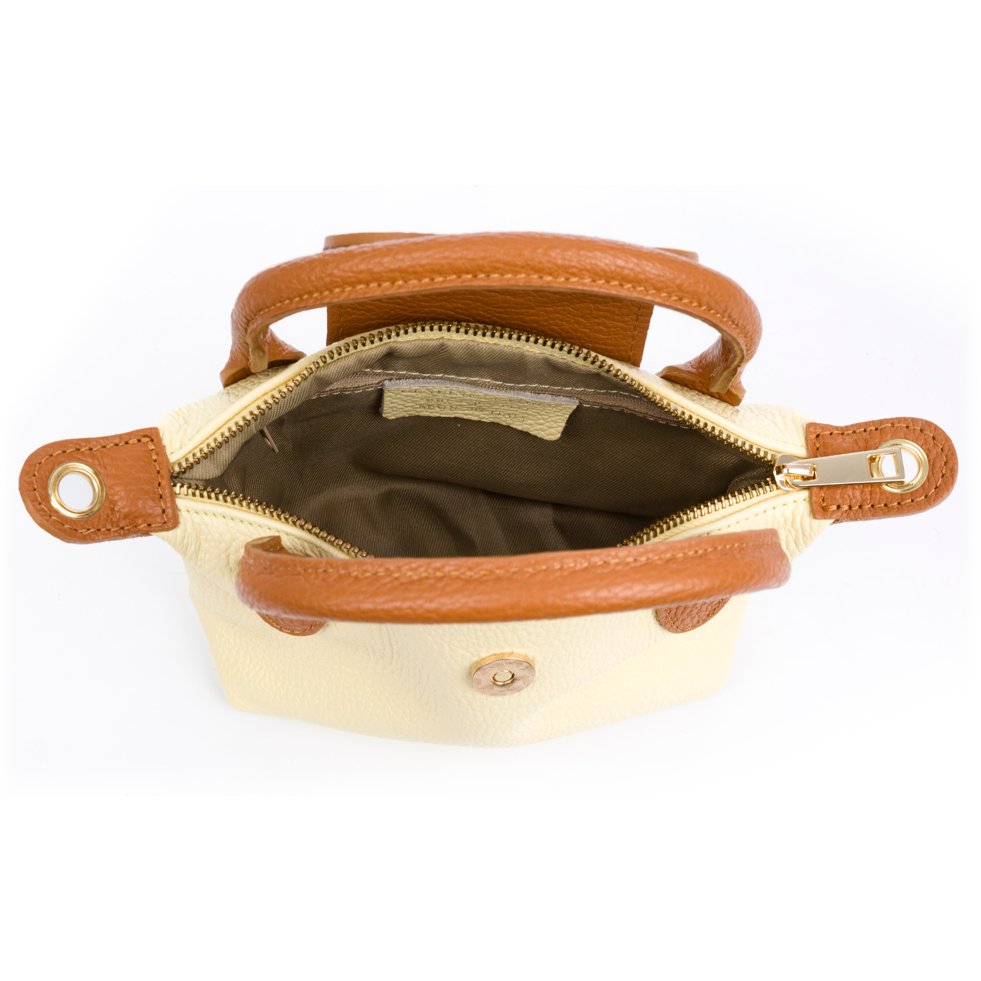 Baucina Borsa a mano Donna. Pelle autentica Dollaro.