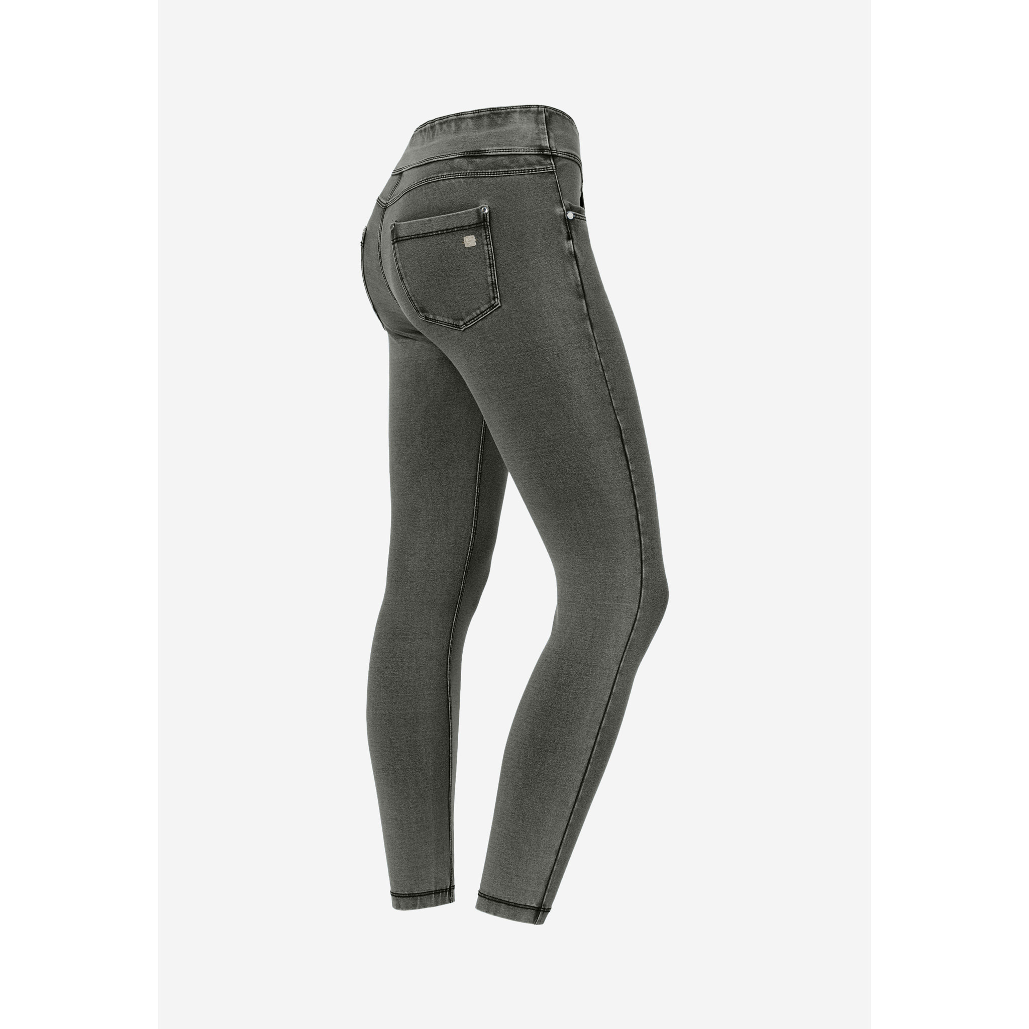 Leggings N.O.W.® superskinny vita media in jersey denim