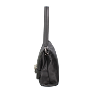 Borsa a spalla da donna Made in Italy - Valeriana Elite - 100% pelle - 31.0 x 22.0 x 11.0 cm
