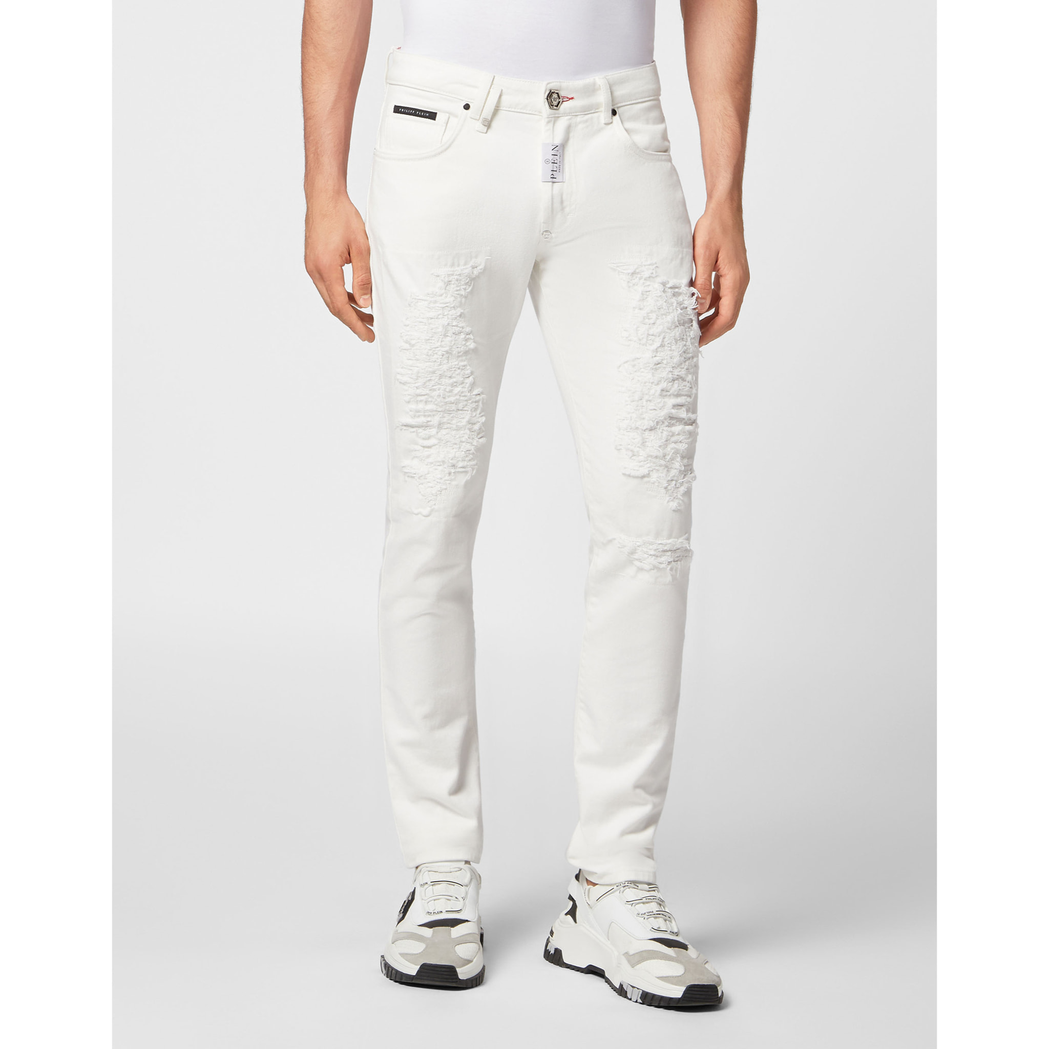 PHILIPP PLEIN Vaqueros de corte recto