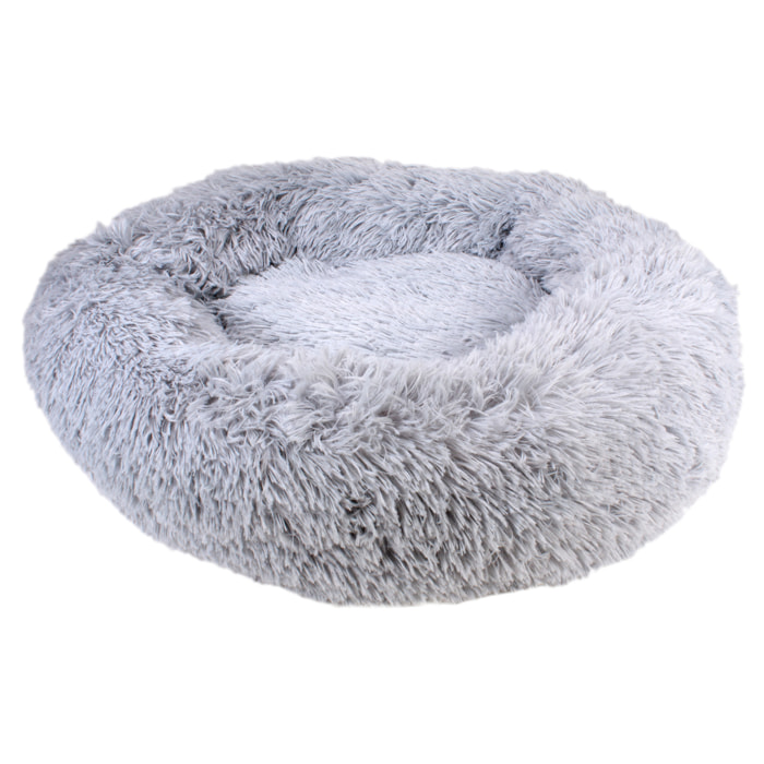 Coussin Lit Apaisant Chat Gris 60 Cm