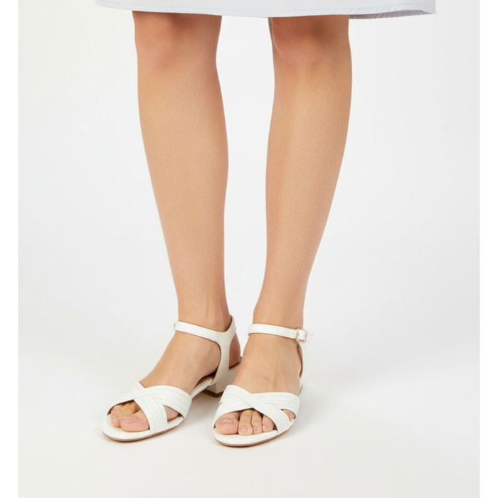 Sandali cinturino regolabile - tacco 3,0 cm