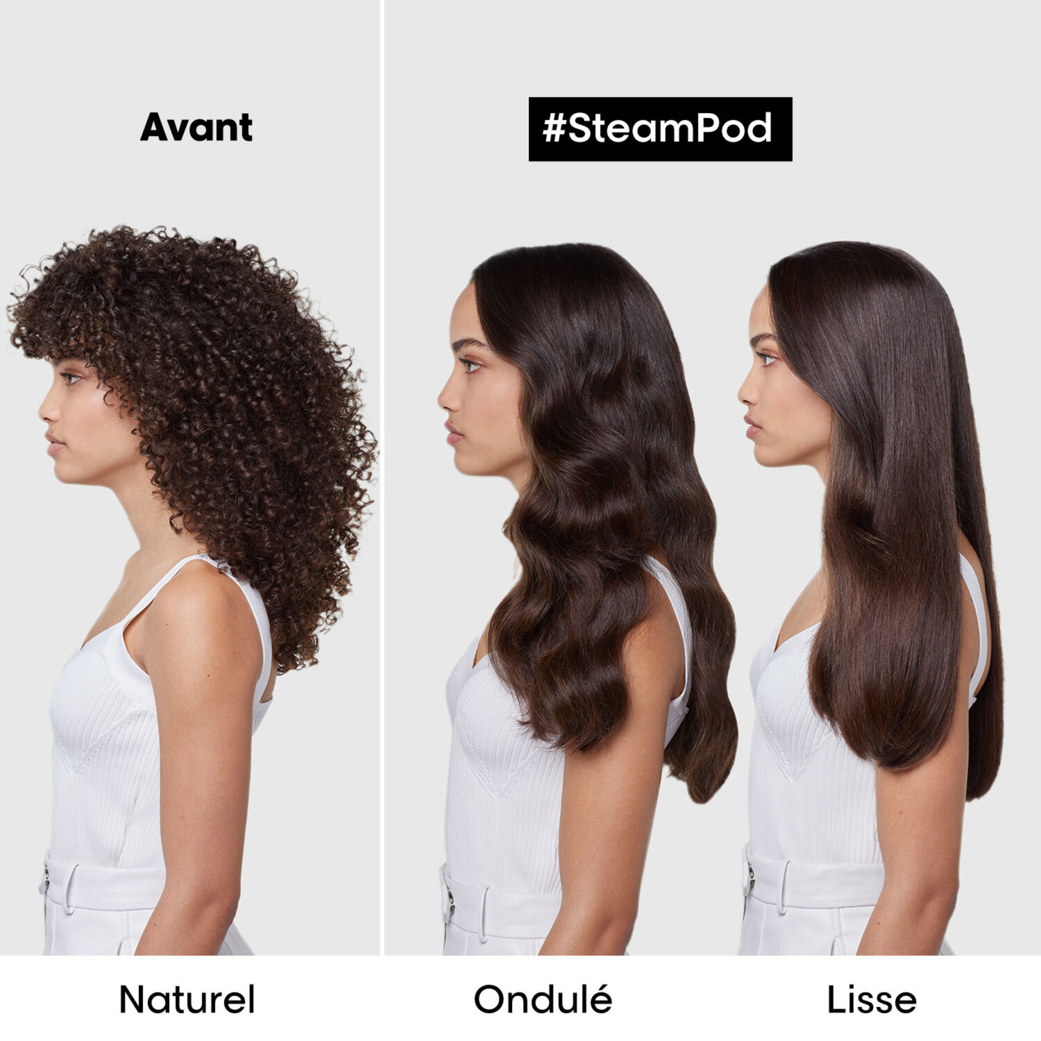 SteamPod 4 - Lisseur-Boucleur Professionnel Technologie Vapeur Brevetée