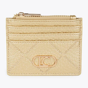 Portatessere monogramma a rombi