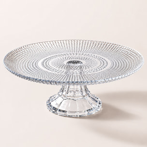Plat sur pied en verre 30cm ORION
