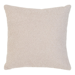 Cuscino Savannah in bouclé beige 45x45 cm