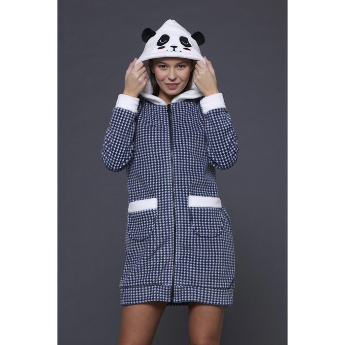 Vestaglia donna micropile winter penguin Noidinotte