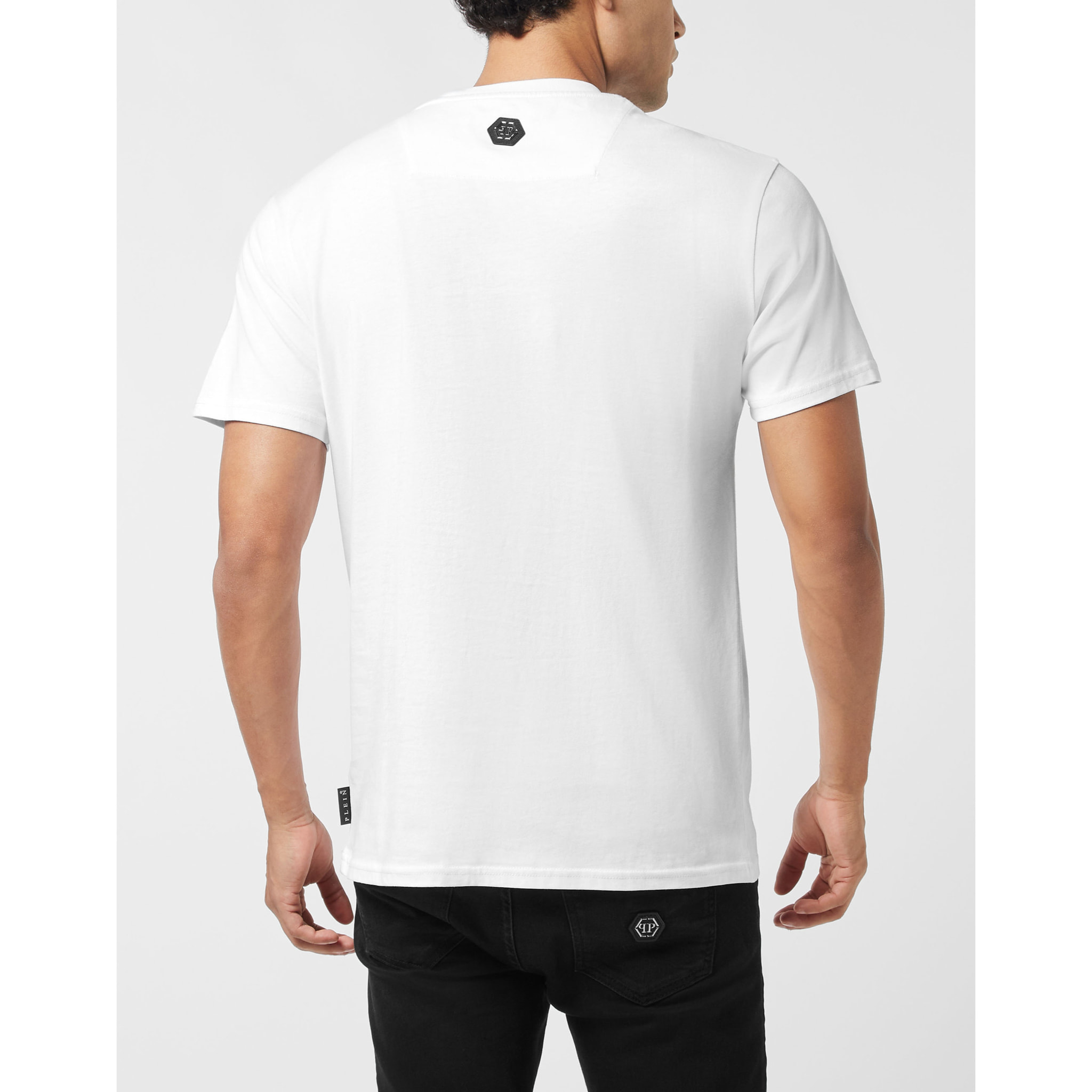 PHILIPP PLEIN T-shirt girocollo a maniche corte COLLEGE