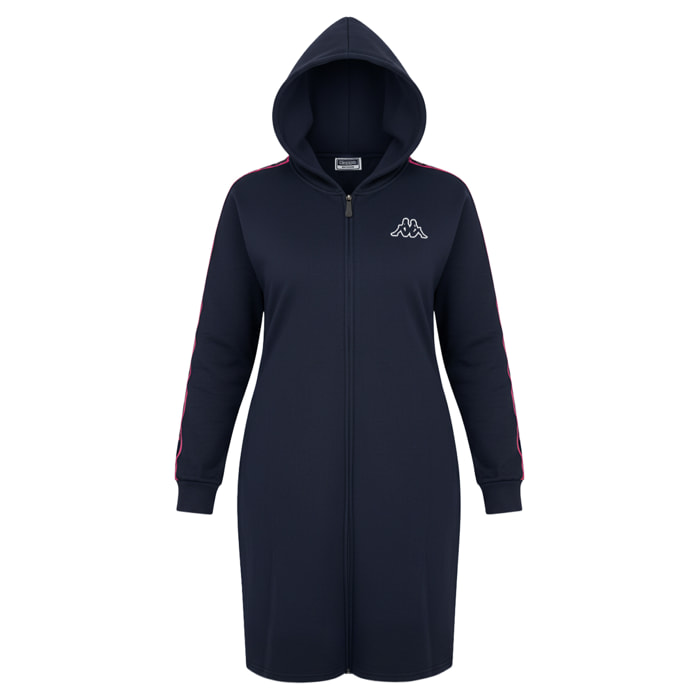 Felpa Lunga Homewear Donna KAPPA Cotone Felpato