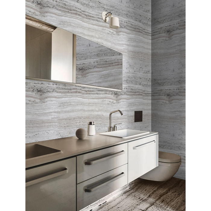 Carta da Parati Effetto Marmo Travertino