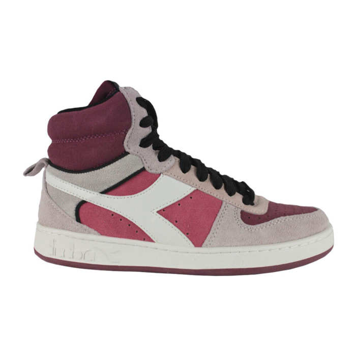 Zapatillas Sneaker para Mujer - DIADORA Magic basket mid suede wn 501.179011 01 D0112 Renaissance rse/Llc marbl