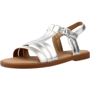 Sandalias Niña de la marca GEOX  modelo J SANDAL KARLY PLATA