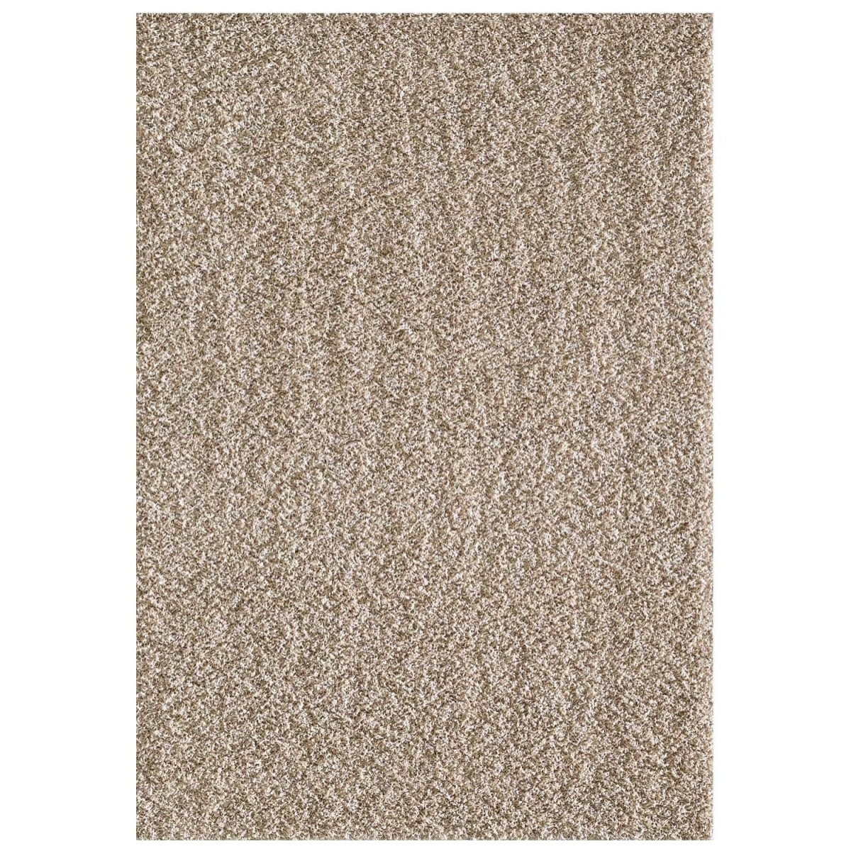 Tapis shaggy tissé motif uni DOSU