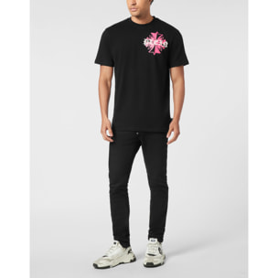 PHILIPP PLEIN T-Shirt Round Neck Ss CREST