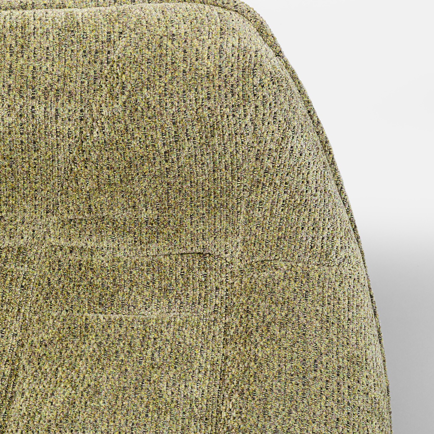 Chaise avec accoudoirs Thelma Melange verte Kare Design
