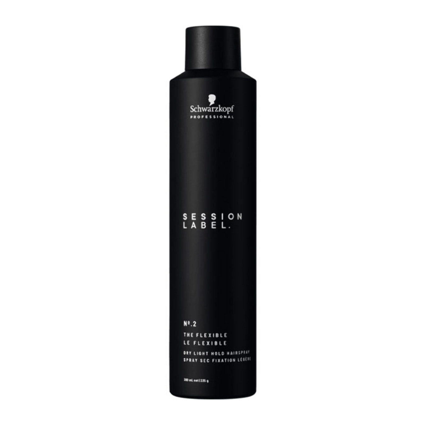 SCHWARZKOPF Session Label N° 2 The Flexible Dry Light Hold Hairspray 300ml
