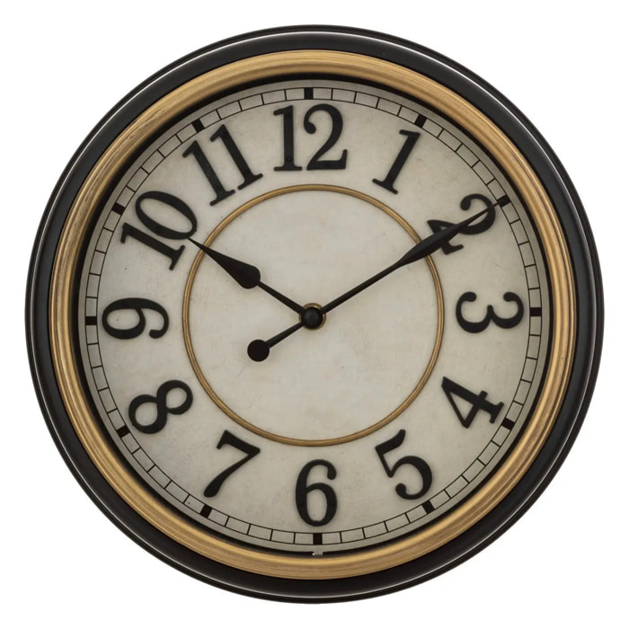 Horloge "Nell" noir D29cm
