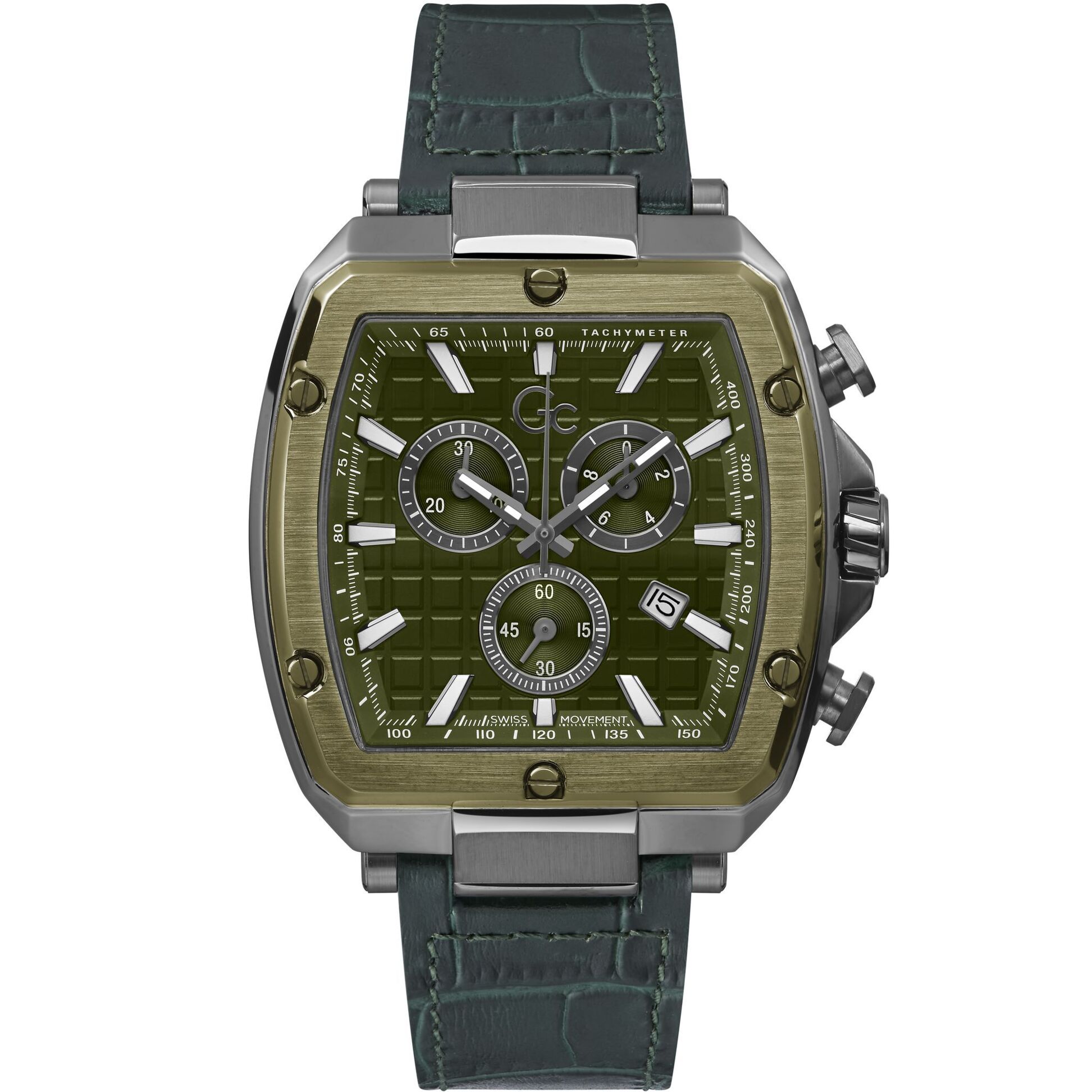 Gc Quartz Chronograph Gc Spirit Tonneau