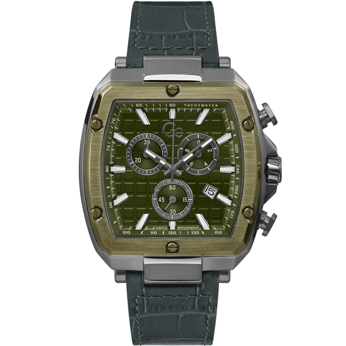 Gc Quartz Chronograph Gc Spirit Tonneau