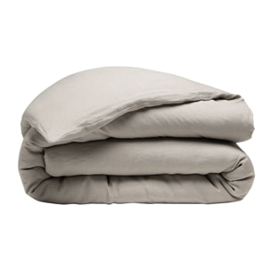 Housse de couette lin lave naturel