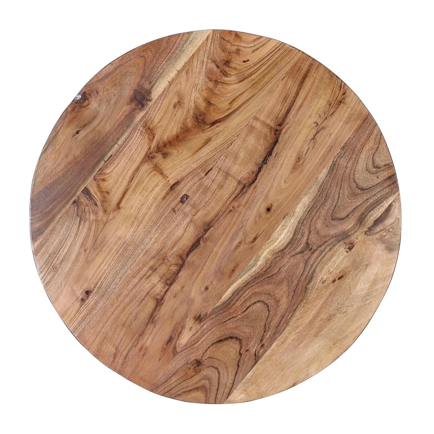 Set de 2 mesas nido - madera de mango y hierro
