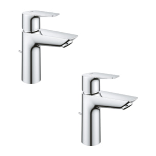Lot de 2 mitigeurs lavabo Grohe StartEdge Quickfix taille S