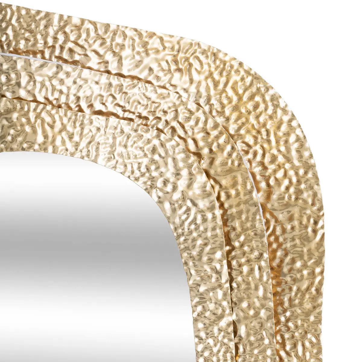 Miroir "Brenda" doré 89x58cm