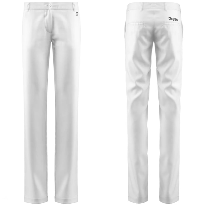 Pantaloni Kappa Donna KAPPA4GOLF SALED Bianco
