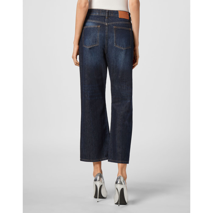 PHILIPP PLEIN Pantalones vaqueros Loose Fit ICONIC PLEIN