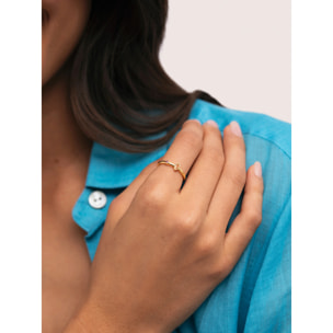 Anillo Leonor Calid Baño Oro