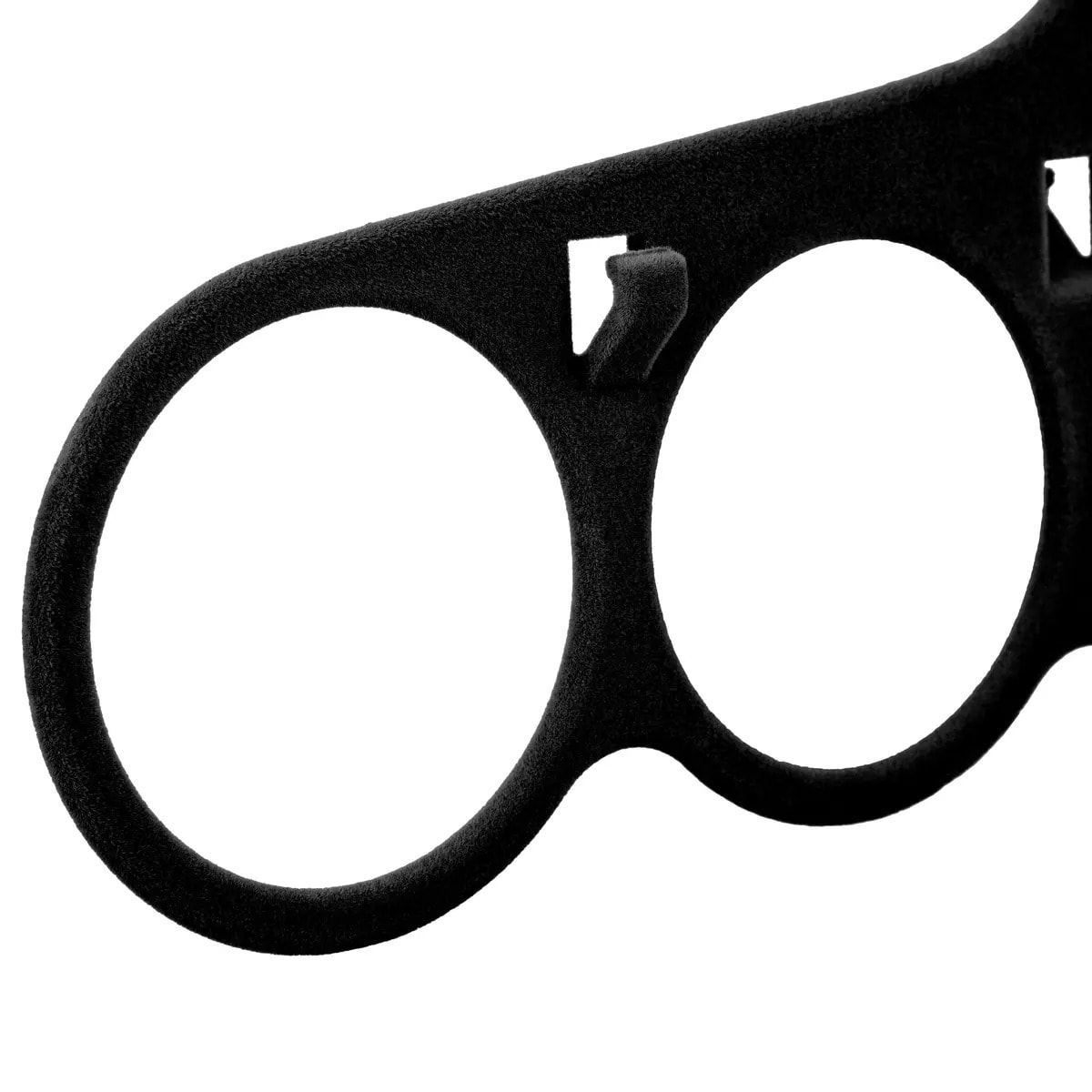 Cintre à foulard en feutrine