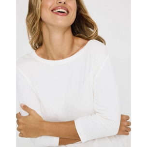 Camiseta Media Manga Beige - Kloraleen