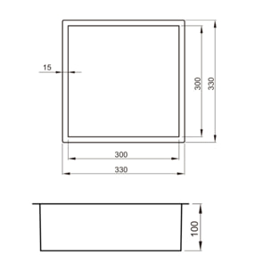 Aurum Niche de Douche à encastrer, Acier Inoxydable 304, 60x30x10cm, Gun Métal brossé PVD (SATAURN6030BGM)