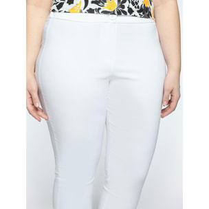 Fiorella Rubino - Pantaloni skinny - Bianco