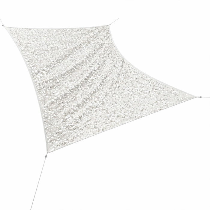 Filet d’ombrage rectangulaire - Blanc