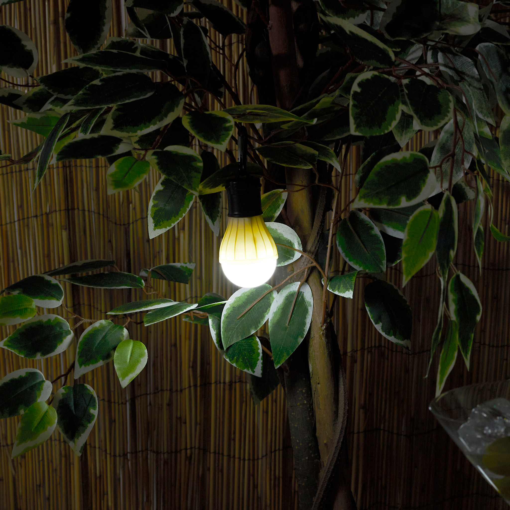 Luminaire - JE CHERCHE UNE IDEE - Ampoule Camping - 3 Modes - Jaune