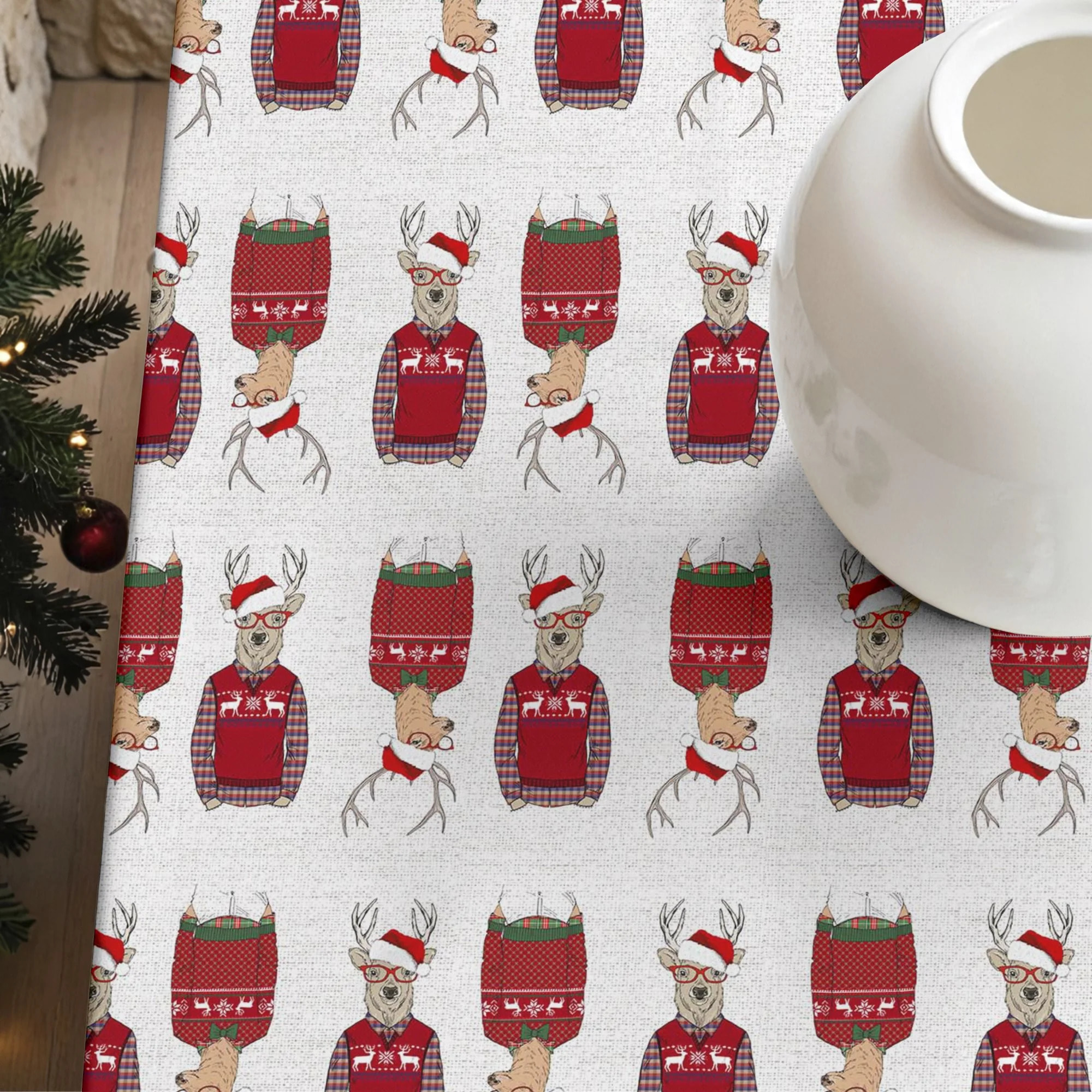 Nappe en résine Anti-tâches Merry Christmas 15