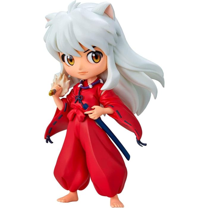 Inuyasha Q Posket Mini Figura Inuyasha 14 Cm Banpresto