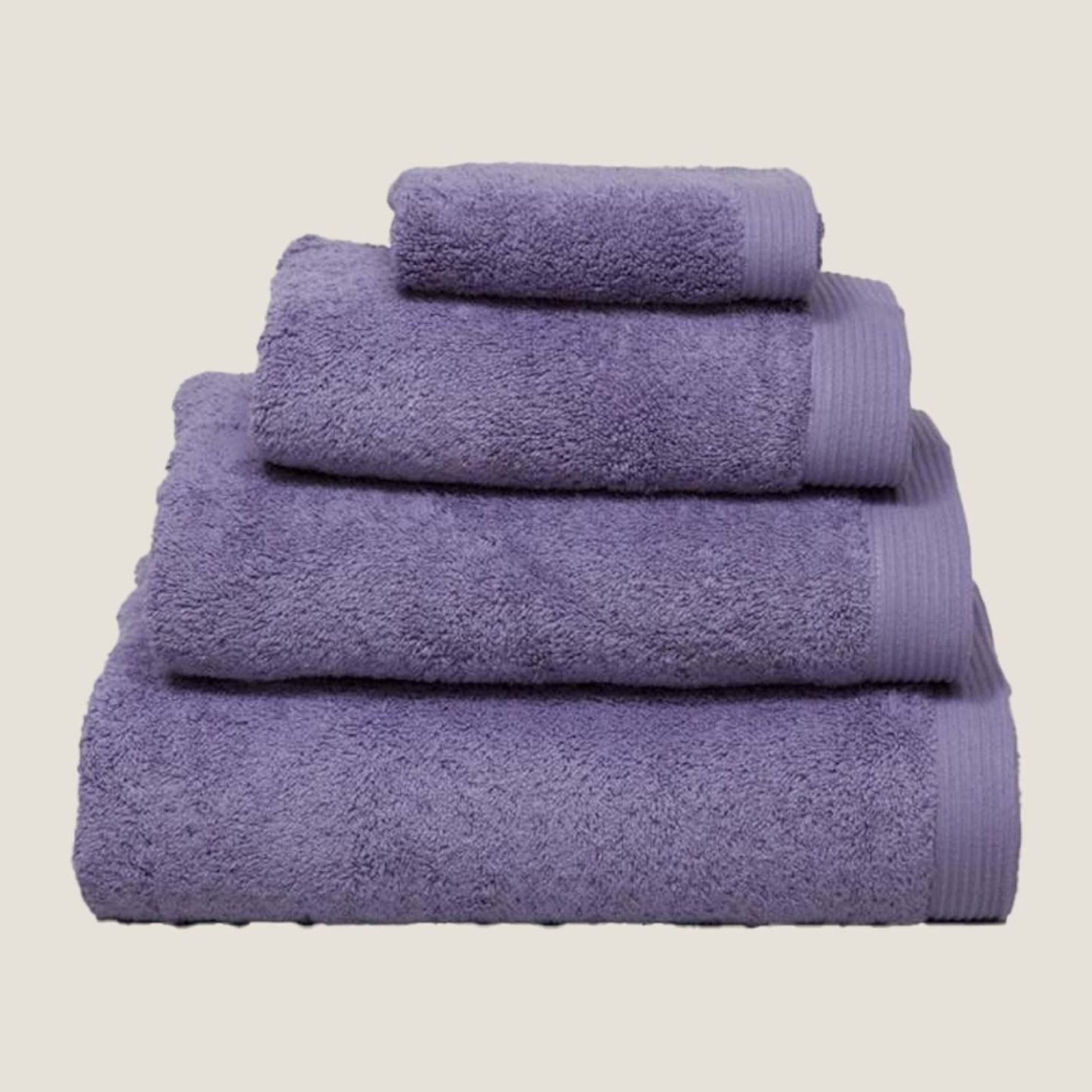 Toalla baño algodón Maxim color lila 100% Algodón