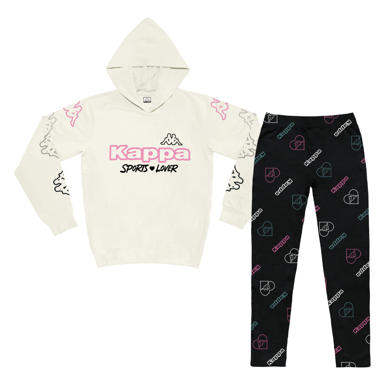 Tuta Ragazza KAPPA Cotone Mezza Stagione 8 / 16 Anni Back To School