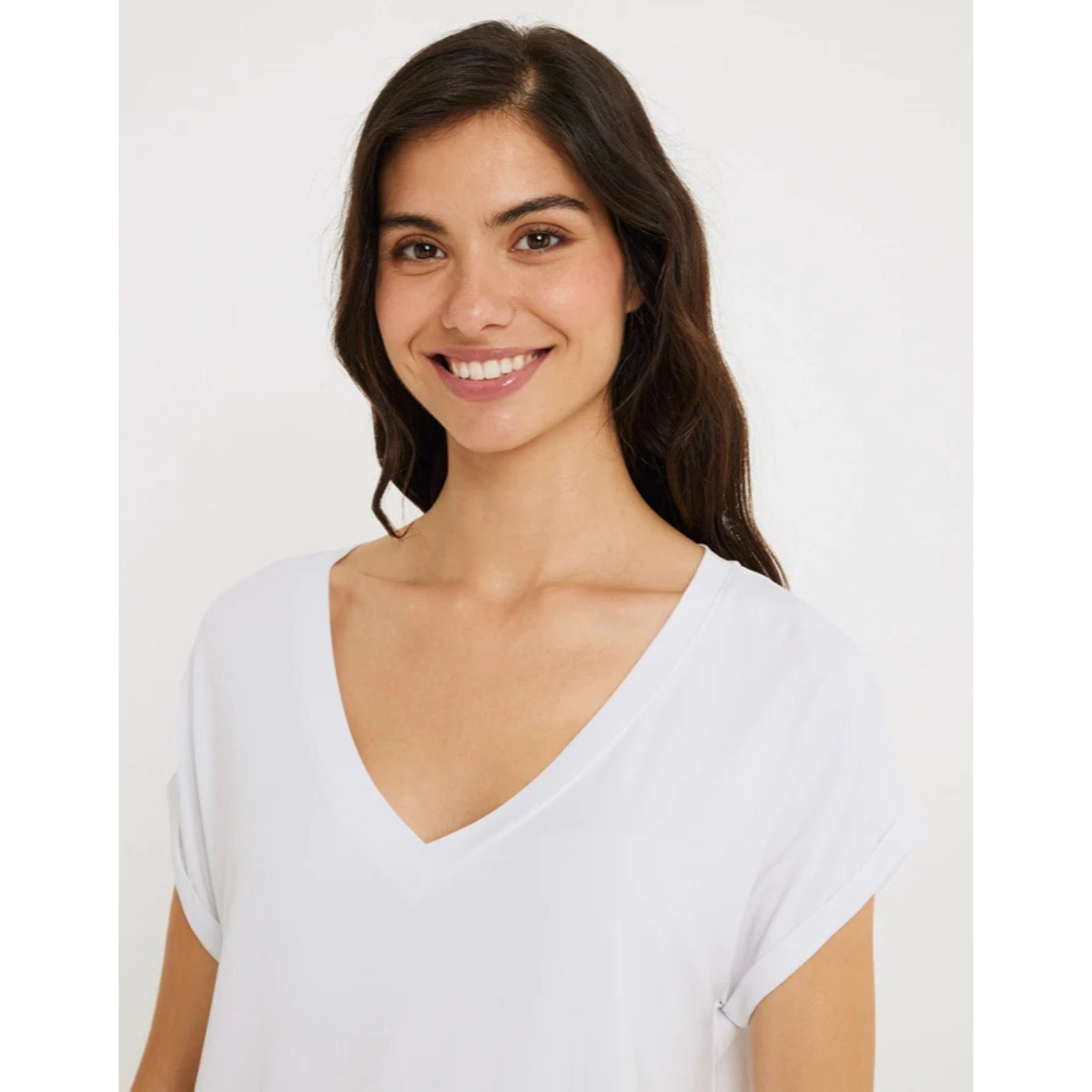 Camiseta Manga Corta Blanco - Amiyin