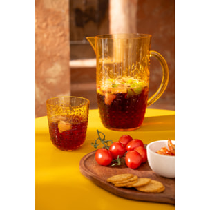 J-Line Pichet Plastque Jaune