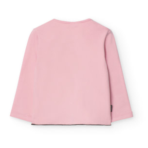 Camiseta punto canalé de bebé -BCI