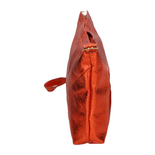 Pochette da Donna Giorgia in Vera Pelle Made in Italy 19x27x2 cm