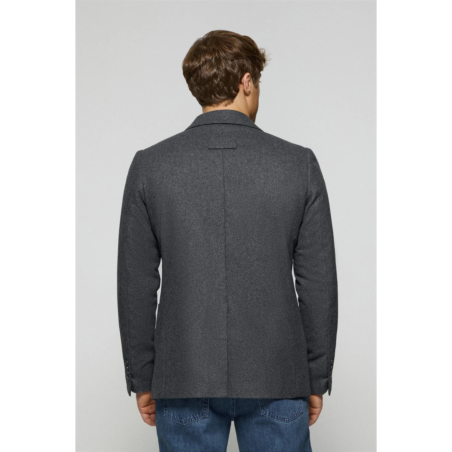 Blazer Cameron grigio con particolari Polo Club