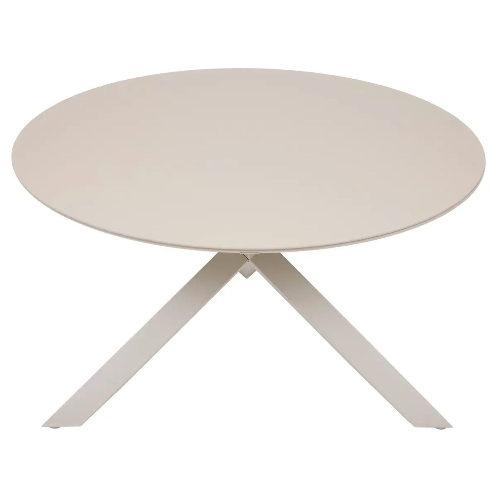 Table de jardin 6 places Oryon D130cm argile