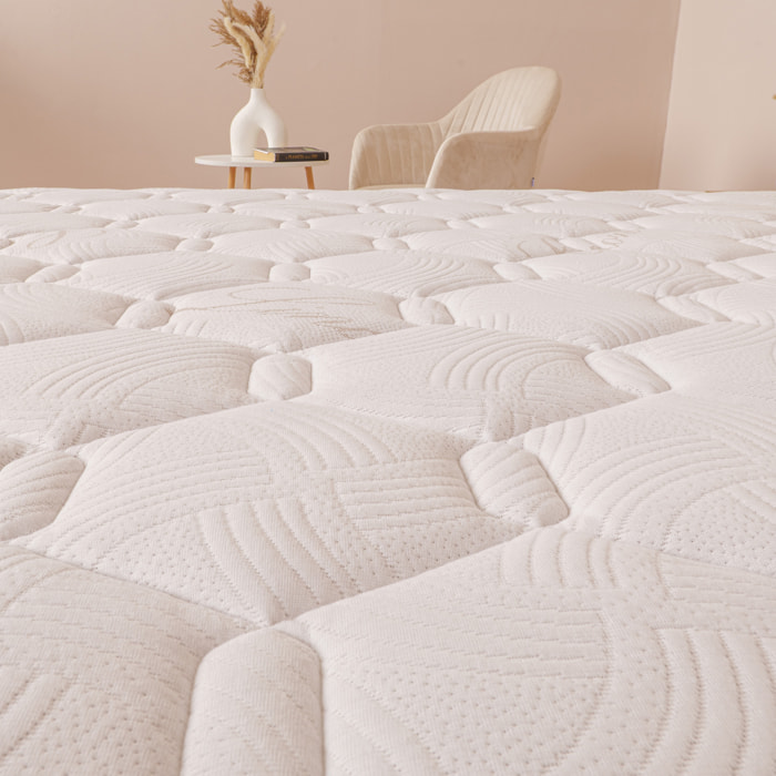 Materasso Memory 5 strati mod. ZEN COMFORT Matrimoniale mis. 170x200 alto 25cm rivestimento sfoderabile - Sleepy Italy
