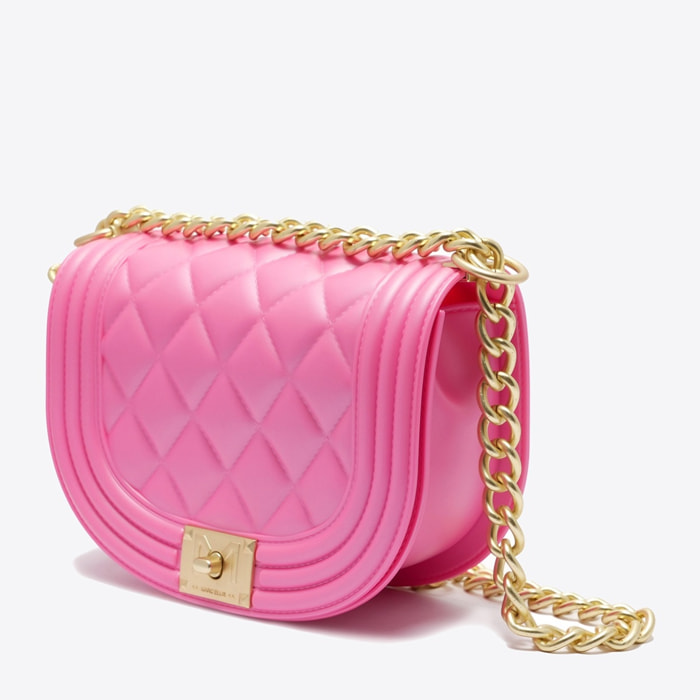 Borsa a mano da donna - Modello False - 100% PVC - 20.5 x 15.5 x 7.0 cm